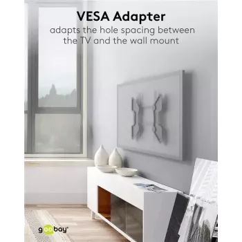 VESA adapter Goobay 60134 teleri seinale kinnitamiseks