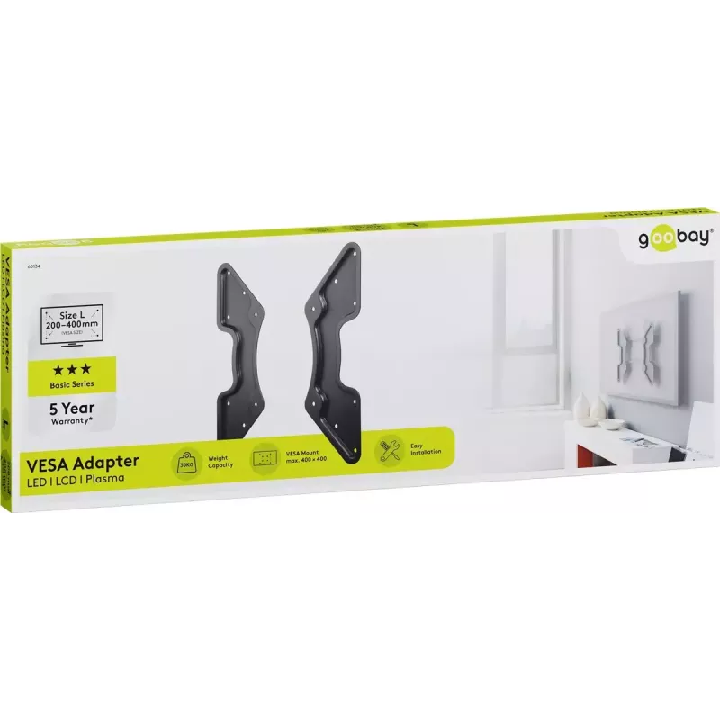 VESA adapter Goobay 60134 teleri seinale kinnitamiseks