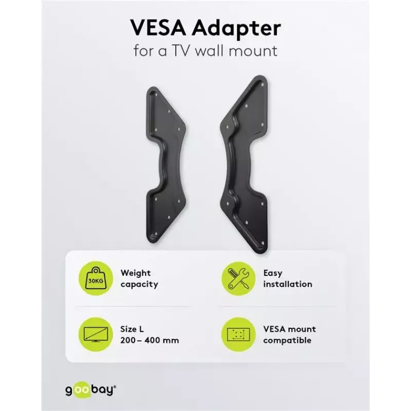 VESA adapter Goobay 60134 teleri seinale kinnitamiseks