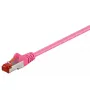 Goobay CAT 6 võrgukaabel S/FTP PiMF 2m magenta