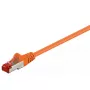 Võrgukaabel Goobay CAT 6 ühenduskaabel RJ-45 Cat6 1m oranž