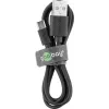Goobay Micro-USB kiirlaadimis- ja sünkroonimiskaabel 1 m USB 2.0 must
