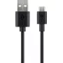 Goobay Micro-USB kiirlaadimis- ja sünkroonimiskaabel 1 m USB 2.0 must