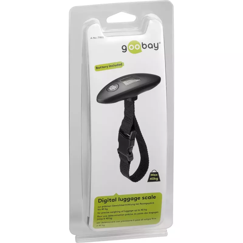 Elektroonilised pagasikaalud Goobay 71882