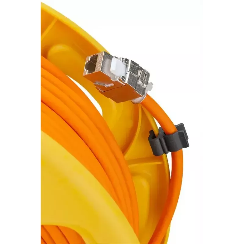 Võrgukaabel Goobay Portable RJ45 50m Cat7a Oranž
