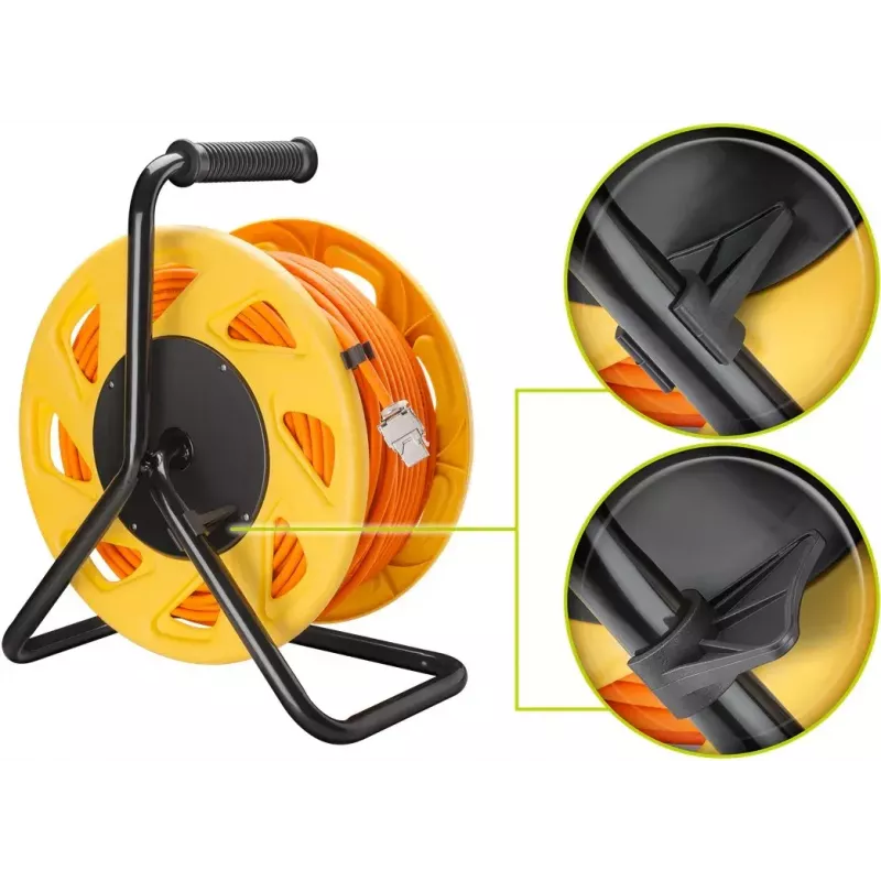 Võrgukaabel Goobay Portable RJ45 50m Cat7a Oranž
