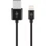 Goobay Lightning USB laadimis- ja sünkroonimiskaabel 0,5 m Lightning USB A CE MFi