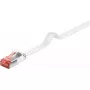 Võrgukaabel Goobay 94913 RJ-45 Cat6 0,25 m valge