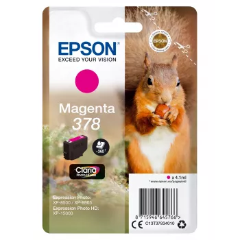 Epson 378 magenta kassett, 360 lehekülge, tint C13T37834010