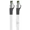 Goobay CAT 8.1 paigalduskaabel RJ-45 Cat8.1 1 m valge