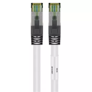 Goobay CAT 8.1 paigalduskaabel RJ-45 Cat8.1 1 m valge