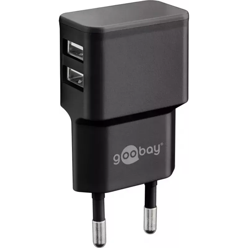 Laadimiskomplekt Indoor Goobay Dual Apple Lightning 44995