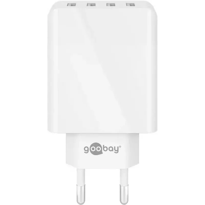 Siselaadija Wentronic 44962 Universal Valge 4 USB Ports 5V