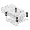 Vahetugi M2,5 kuuskant sisekeermega 10 mm must 4 tk DeLOCK 60243