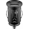 Goobay Dual-USB autolaadija 24 W must kiirlaadimine ülevoolukaitse