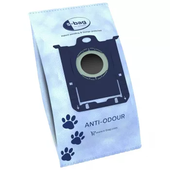 Tolmukott Electrolux s-bag Anti Odour 4 tk silindertolmuimeja jaoks Valge