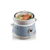 Ariete 2904 Riisikeetja - Elektriline riisikeetja keraamilise kausiga - Omatehtud sushi - Multikeetja - Vintage Line - 3,5 L - 650 W - Sinine