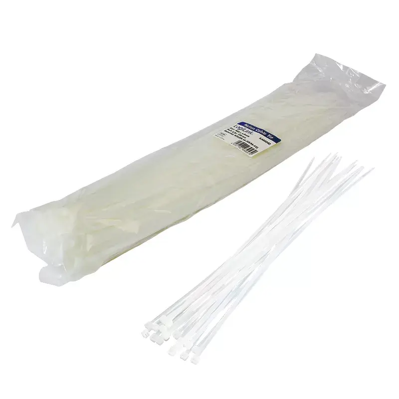 Kaablisidemed LOGILINK KAB0040, nailon, 400 mm × 4,8 mm, läbipaistev, 100 tk