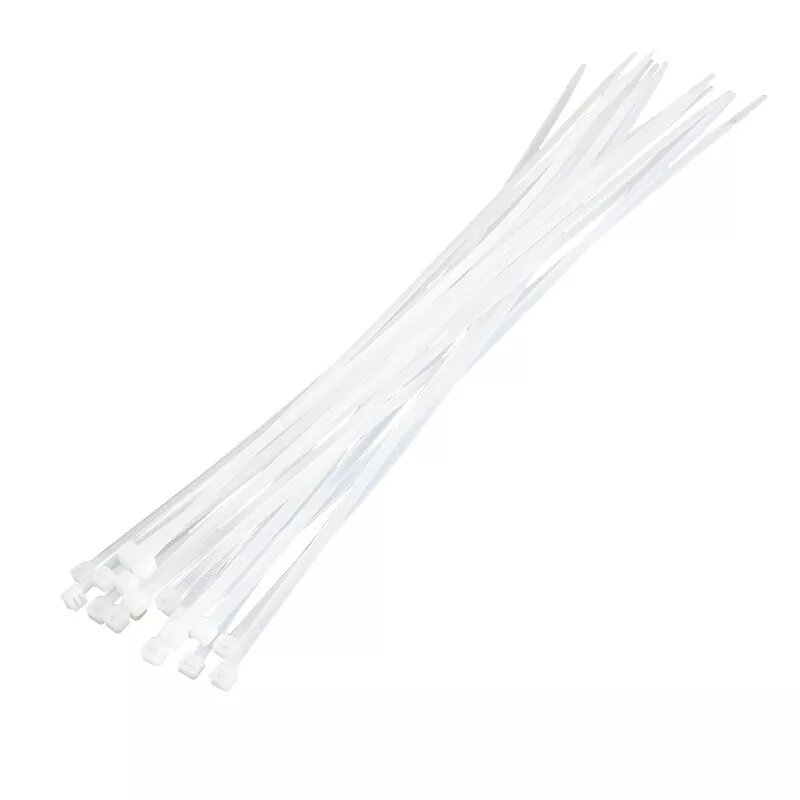 Kaablisidemed LOGILINK KAB0040, nailon, 400 mm × 4,8 mm, läbipaistev, 100 tk