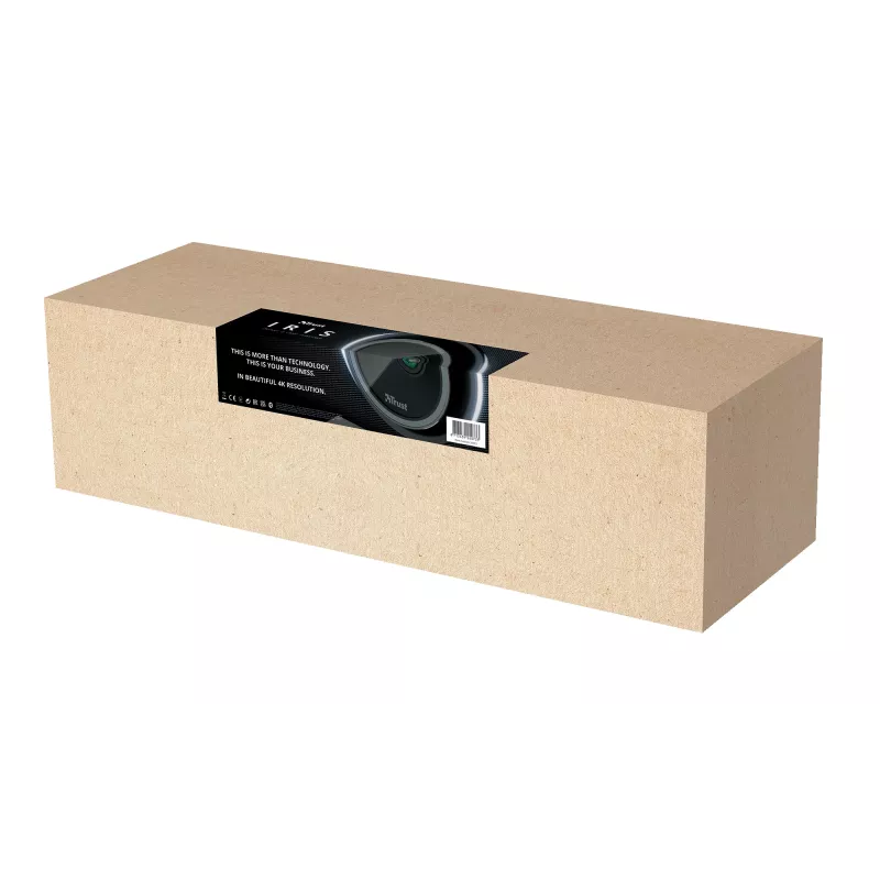 Trust Iris veebikaamera 3840 x 2160 pikslit USB 3.2 Gen 1 (3.1 Gen 1) Must