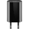 Laadijakomplekt Goobay USB-C 5W koos kaabliga 1m Must