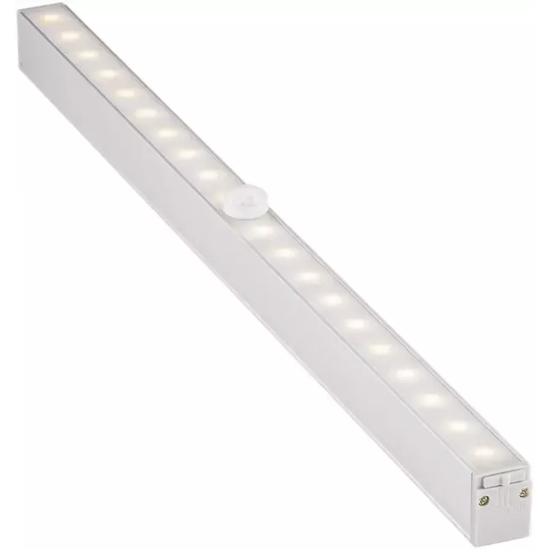 Goobay LED-aluskappvalgusti liikumisanduriga, hõbedane, 20 valgusdioodi