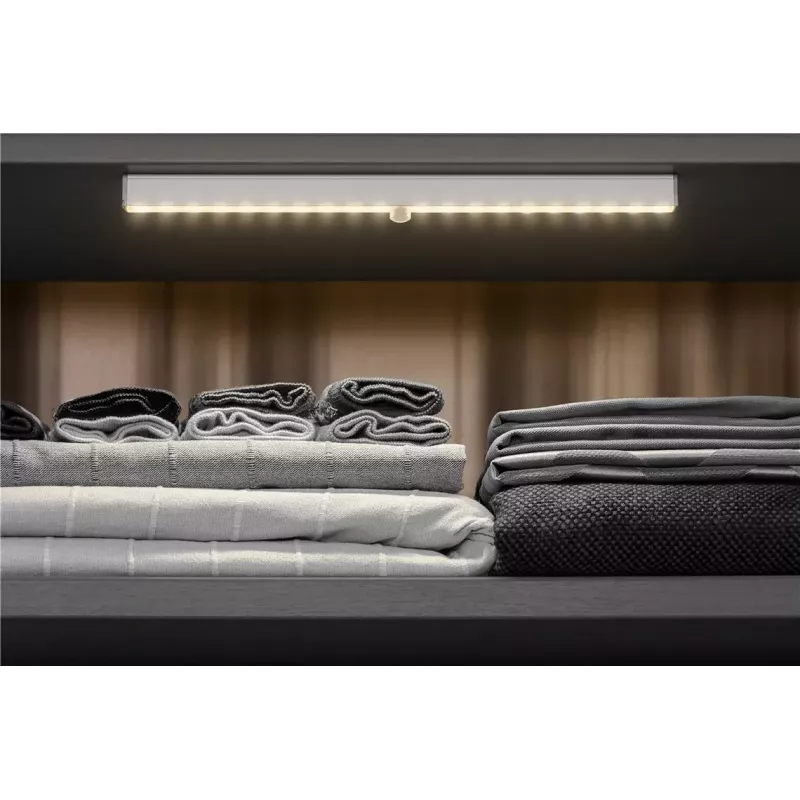 Goobay LED-aluskappvalgusti liikumisanduriga, hõbedane, 20 valgusdioodi