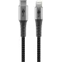 Goobay Lightning-kaabel 0,5 m USB-C Lightningule 3 A 20 V must hall