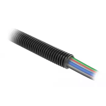 Kaablikaitseümbrise DeLOCK 60458 1 m x 21,2 mm must