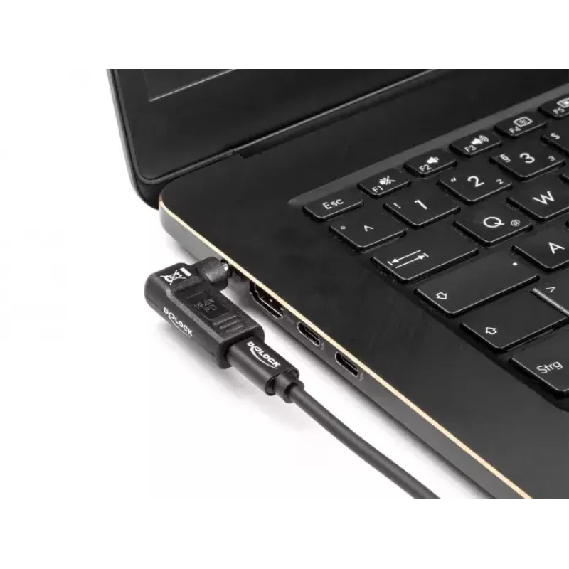 Laptop power tip DeLOCK 60011 USB-C to 5.5 x 2.5 adapter 19V 3A