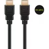Goobay High Speed HDMI kaabel koos Ethernet 1m 18 Gbit/s Must