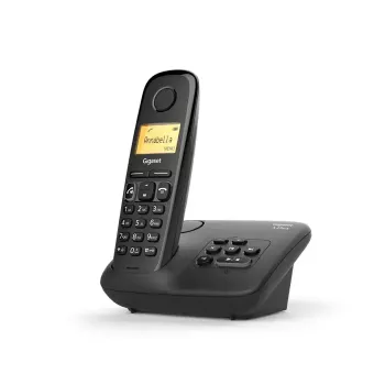 Analoog-/DECT-telefon Gigaset A270A, numbrinäitaja, juhtmeta telefonitoru, must