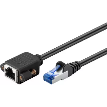 Võrgukaabel Goobay 65645 RJ-45 Cat6a 5 m Must
