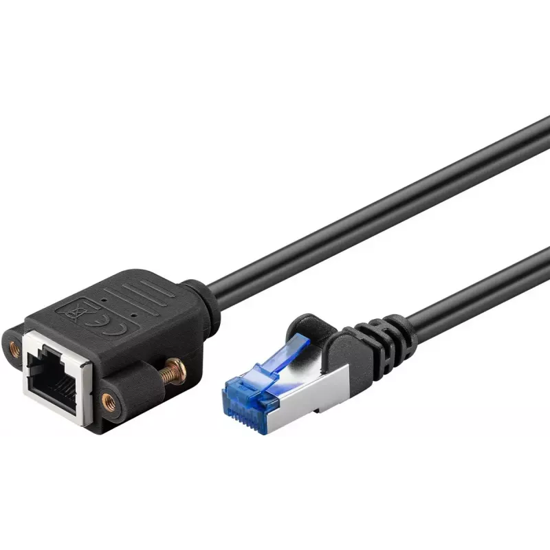 Võrgukaabel Goobay 65645 RJ-45 Cat6a 5 m Must