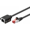 Võrgukaabel Goobay 65637 RJ-45 Cat6 1 m Must