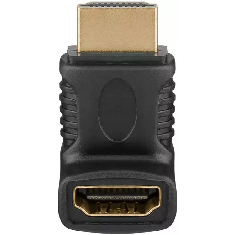 Goobay HDMI-videokaabli adapter 65744 Must Emane pistik Kõrge kvaliteet