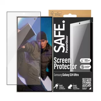 PanzerGlass SAFE. by ® ekraanikaitse Samsung Galaxy S24 Ultra | Ultra-Wide Fit koos EasyAligneriga