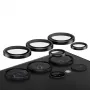 PanzerGlass ® Hoops® kaamera objektiivi kaitseklaas must Samsung Galaxy S24 Ultra