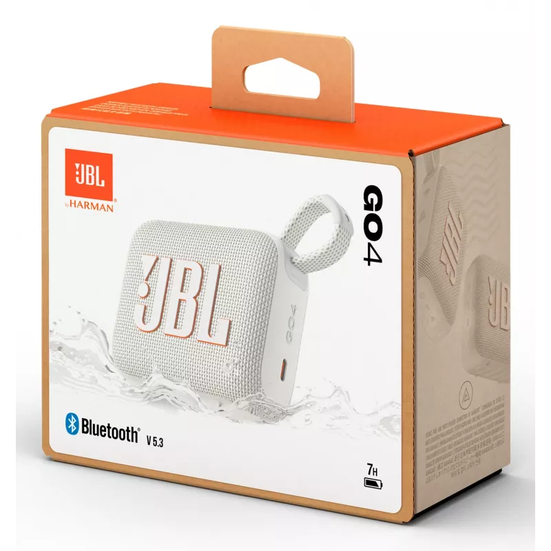JBL Go 4 mono kaasaskõlar valge 4,2 W