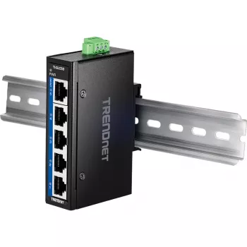Haldamata kommutaator Trendnet TI-GLC50 Gigabit Ethernet 5 porti must