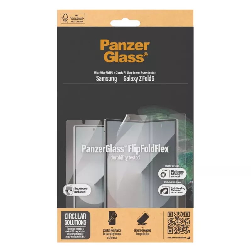 Ekraanikaitse PanzerGlass Samsung Galaxy Z Fold6 kriimustus- ja põrutuskindel