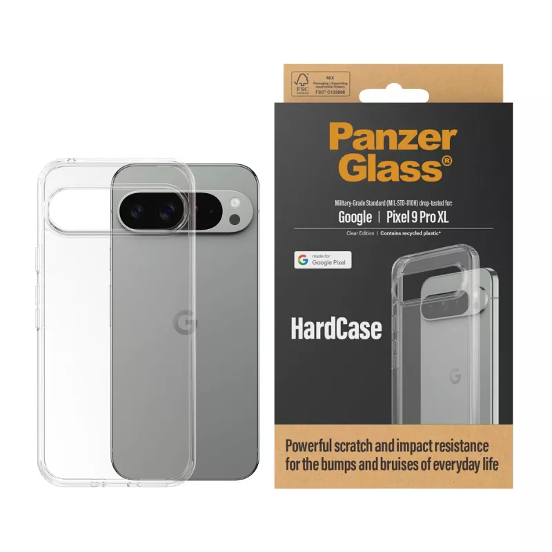 PanzerGlass ® HardCase Läbipaistev Google Pixel 9 Pro XL