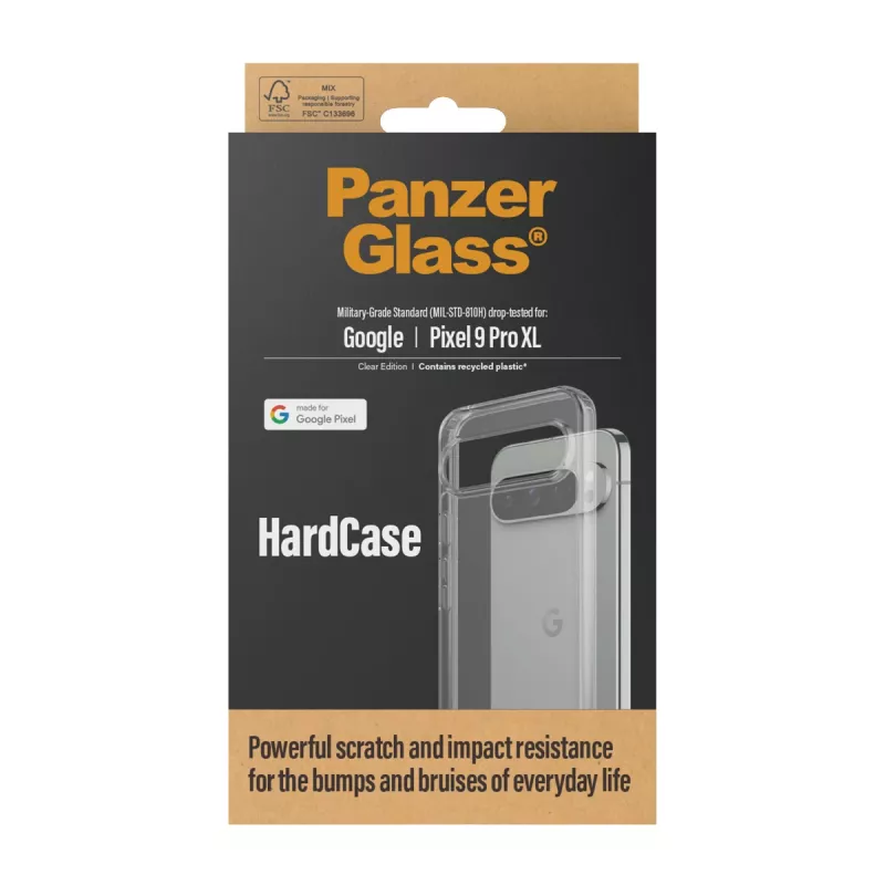 PanzerGlass ® HardCase Läbipaistev Google Pixel 9 Pro XL