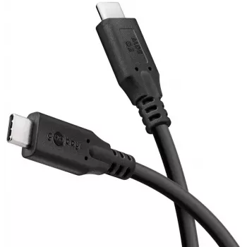 Goobay USB-kaabel 74728 USB 3.2 Gen 1 2m USB C Must