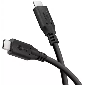 USB-kaabel Goobay 74204 USB 3.2 Gen 1 0,5 m USB C Must