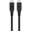 Goobay USB-kaabel USB 3.2 Gen 1 3m USB C Must