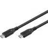 Goobay USB-kaabel USB 3.2 Gen 1 3m USB C Must