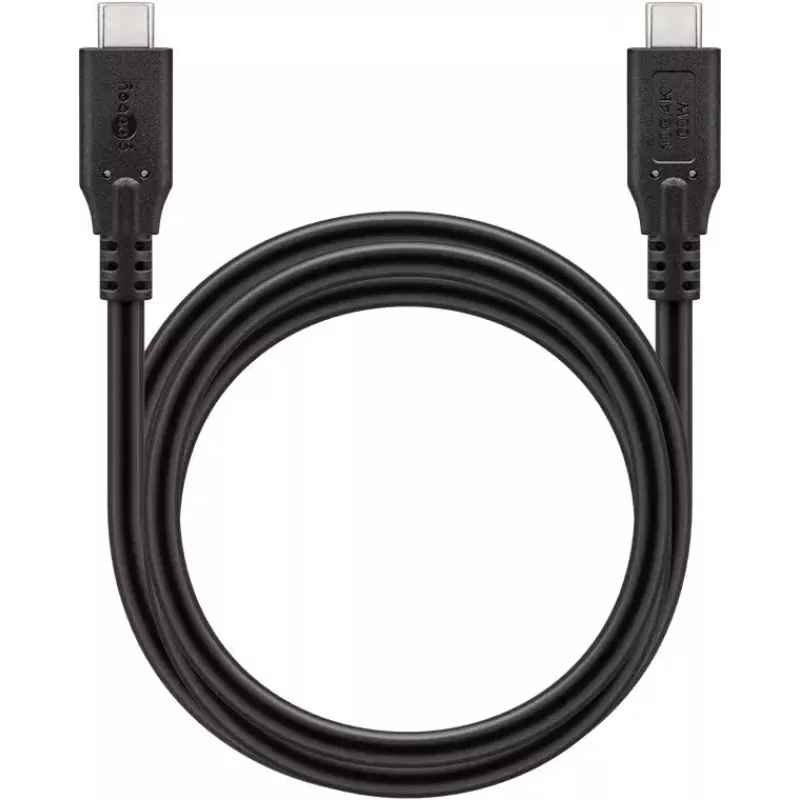 Goobay USB-kaabel USB 3.2 Gen 1 3m USB C Must