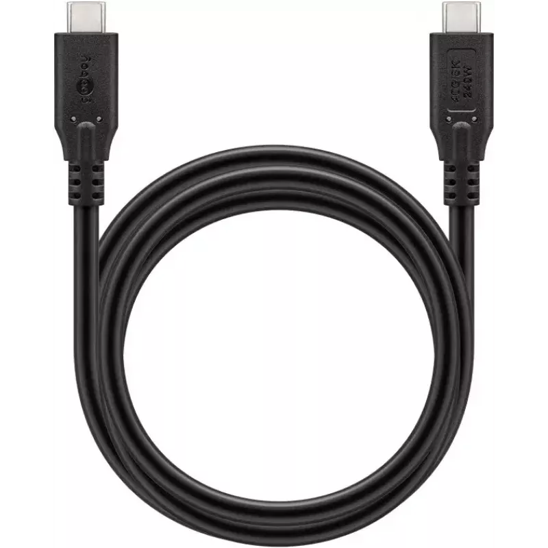 USB-kaabel Goobay 74184 USB4 Gen 2x2 1,5 m USB C must
