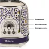 Ariete 0155/0C röster 2 viilu 815 W sinine mitmevärviline